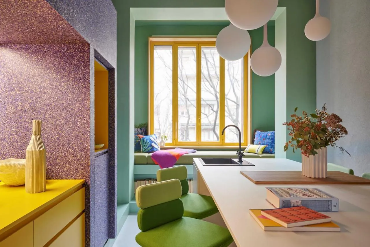 Easylife - Colorato Studio Con Terrazzo Milano Lejlighed